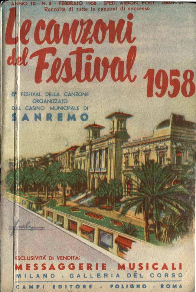Le Canzoni del Festival 1958